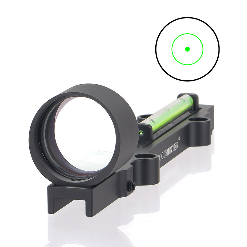 focuhunter fiber green dot sight