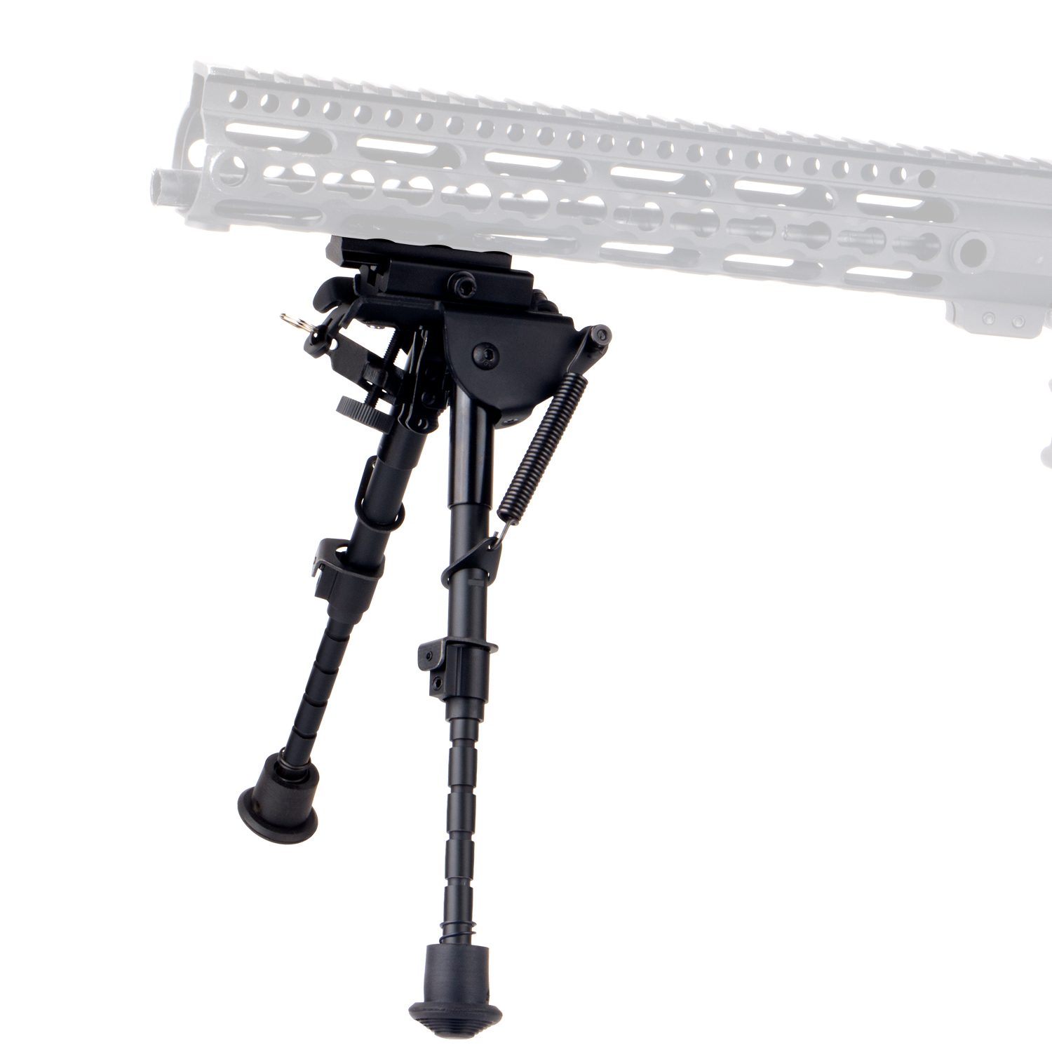 Bipiede Tattico FOCUHUNTER Regolabile 6-9 Pollici - Per Fucili Softair E Da Cecchino - Foto 4