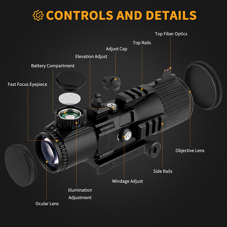 Focuhunteroptics 5X50 Prism scope14