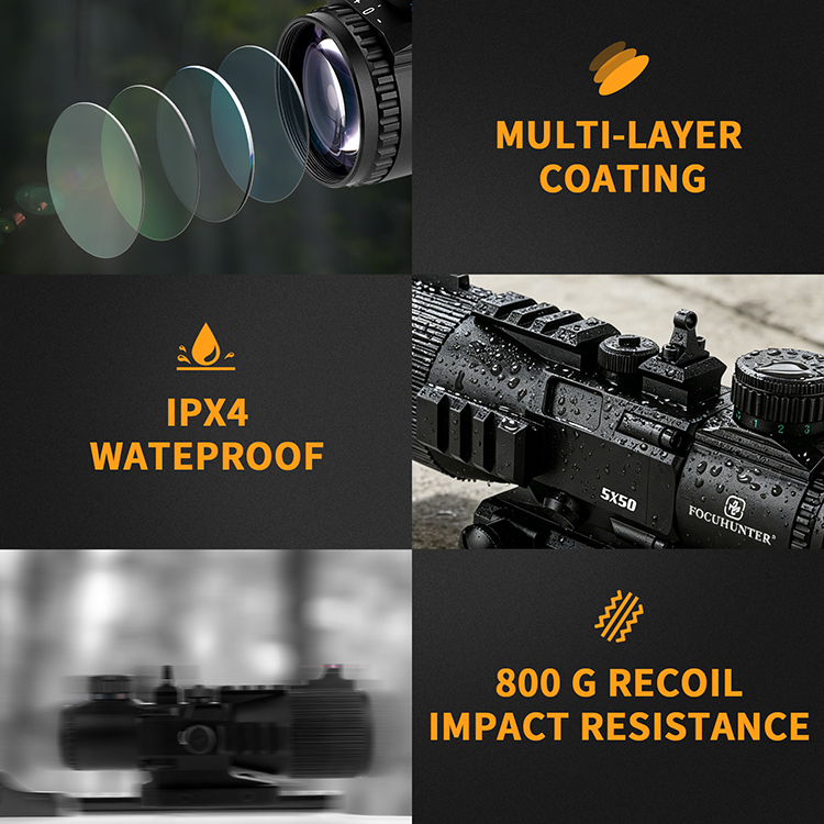 Focuhunteroptics 5X50 Prism scope16